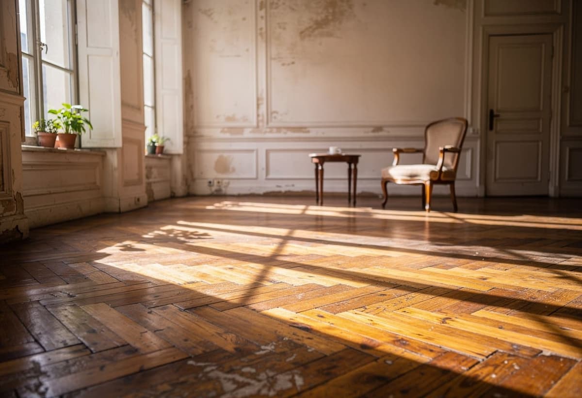 Что делать со старым паркетом?